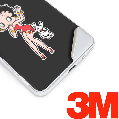 Betty Boop With Puppy Google Pixel 3 Skin